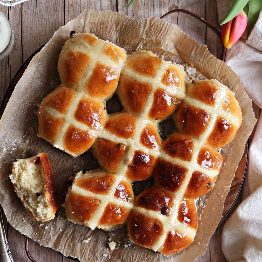 Hot Cross Buns for Easter