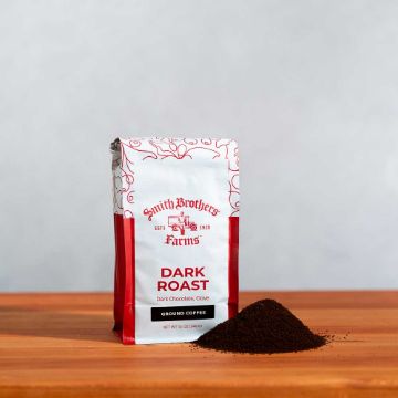 Smith Brothers Farms Dark Roast Ground Coffee - 12 oz