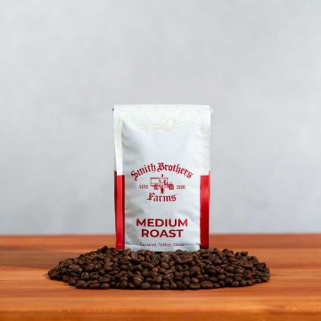 Smith Brothers Farms Whole Bean Medium Roast Coffee - 12 oz