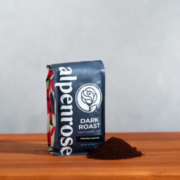 Alpenrose Dark Roast Ground Coffee - 12 oz