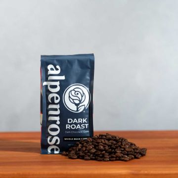 Alpenrose Dark Roast Whole Bean Coffee - 12 oz