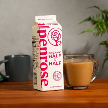 Alpenrose Organic Half & Half - quart