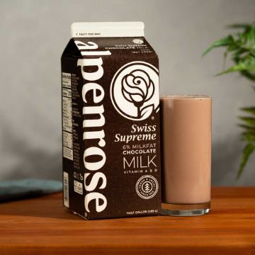 Alpenrose Swiss Supreme 6% Chocolate Milk - half gallon