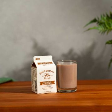 Smith Brothers Farms Fat Free Chocolate Milk - half pint