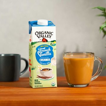 Organic Valley French Vanilla Creamer - 1 quart