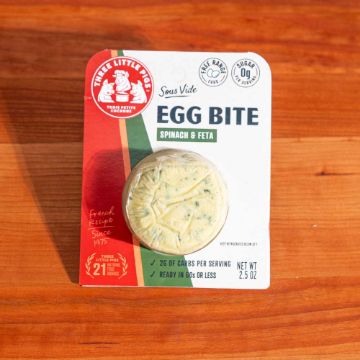 Three Little Pigs Spinach & Feta Egg Bite - 2.5 oz