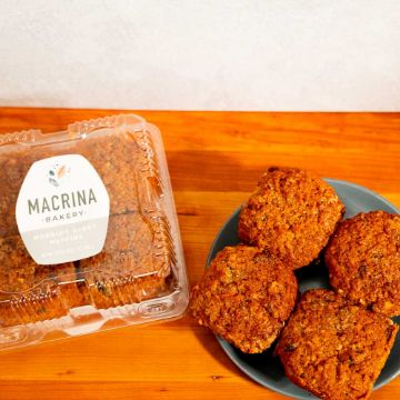 Macrina Bakery Morning Glory Muffins - 4 count