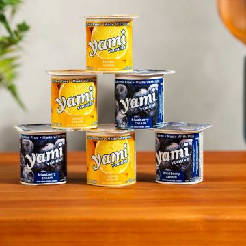 Yami Multi-Pack Blueberry/Lemon Yogurt - 6 pk of 4 oz