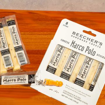 Beecher's Marco Polo Cheese Sticks - 8 count