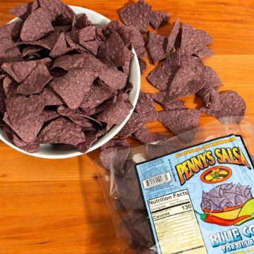 Penny’s Blue Corn Tortilla Chips  - 12 oz