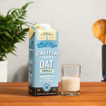 Califia Barista Blend Vanilla Oat Milk - 32 fl oz