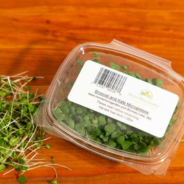 Moms Micro Garden Broccoli and Kale Microgreens - 1.25 oz