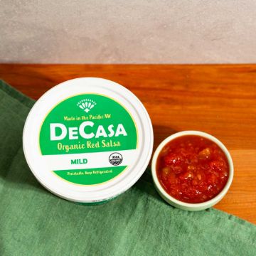 De Casa Organic Mild Red Salsa - 14 oz