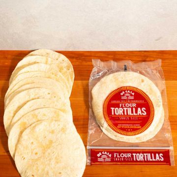 De Casa Flour Tortillas 6" Snack Size - 10 count