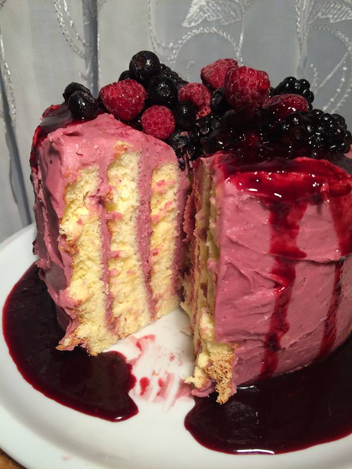 Lemon Berry Cake